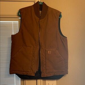 Carhartt Brown Work Vest